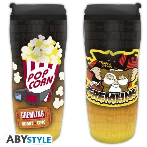 Abystyle Travel Mug - Gremlins - Gizmo Pop Corn Cene