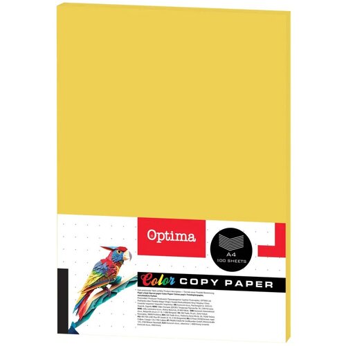  Papir barvni a4 80g intenziv 1/100 OPTIMA - RUMEN-LEMON Cene