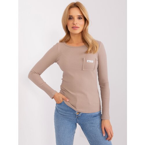 RELEVANCE Blouse-RV-BZ-9156.07-dark beige Slike