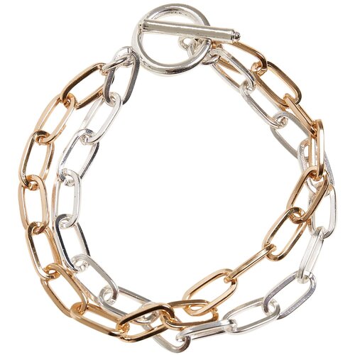 Urban Classics Accessoires Two-tone gold/silver layered bracelet Slike