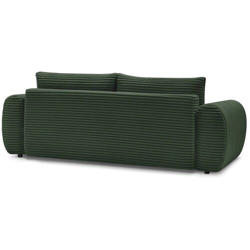 Bobochic Paris Tamno zelena sklopiva sofa od samta 257 cm Lucien &amp;ndash; Slike