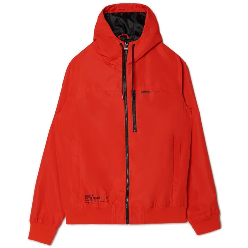 Cropp muška jakna s kapuljačom - Crvena  3224R-33X