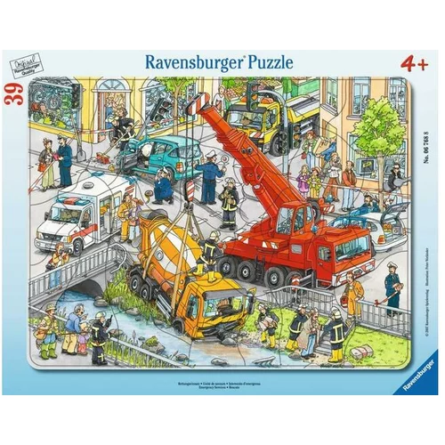 Ravensburger 39 delna sestavljanka Reševanje na cesti 067688