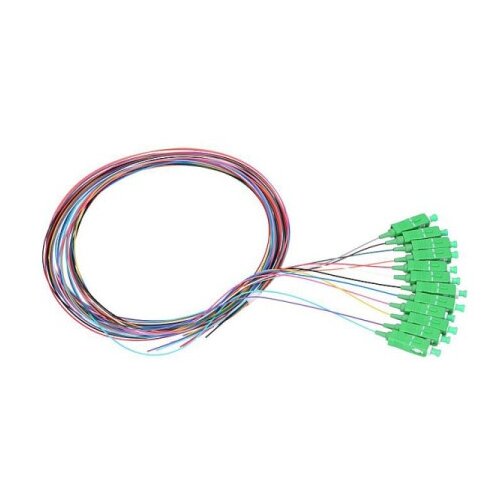 Extralink pigtails set sc/apc sm g.657a1 12pcs 12-colors ( el081 ) Slike