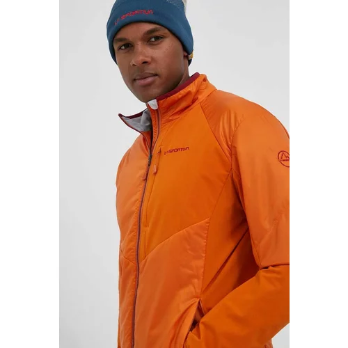 La Sportiva Športna jakna Ascent Primaloft oranžna barva
