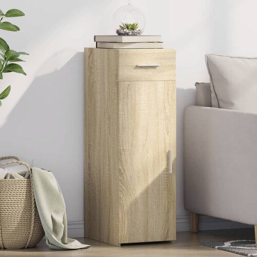 vidaXL Komoda sonoma hrast 30x42,5x93 cm inženirski les Cene
