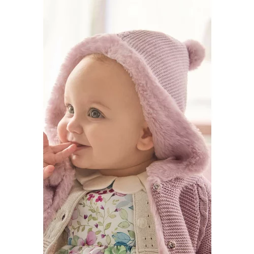 Mayoral Newborn Pulover za bebe boja: ružičasta, topli
