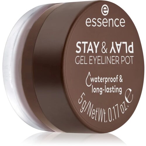 Essence STAY & PLAY tekoče črtalo za oči odtenek 02 Brown 5 g Cene