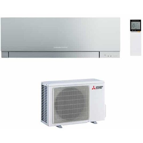 Mitsubishi Electric Electric Kirigamine Zen Inverter 2.5 kW SREBRNI - MSZ-EF25VES/MUZ-EF25VG Slike