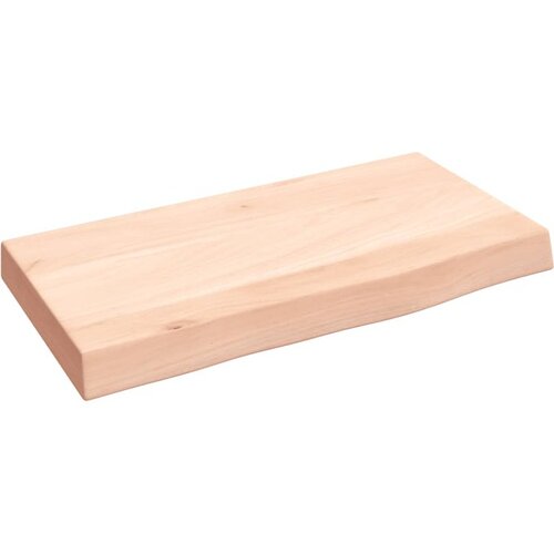 vidaXL Zidna polica 40 x 20 x 4 cm od neobrađene masivne hrastovine Cijene