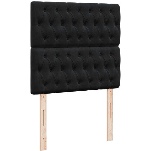 Box spring krevet s madracem crni 90x190 cm bar&amp;scaron;unasti Slike