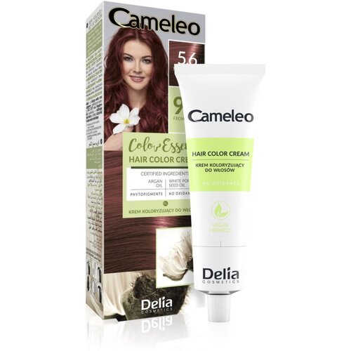 Delia Cosmetics Cameleo Color Essence barva za lase v tubici odtenek 5.6 Mahogany Brown 75 g Cene
