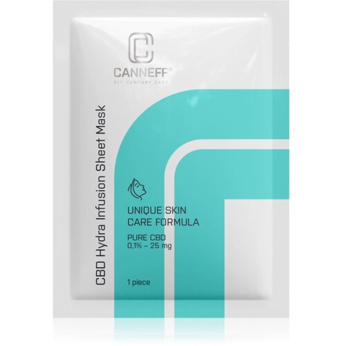 Canneff Balance CBD Hydra Infusion Sheet Mask vlažilna tekstilna maska 1 kos Cene