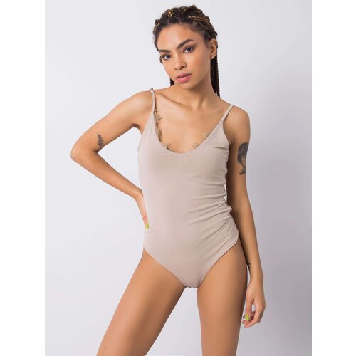 RUE PARIS Bodysuit-157-BO-6462.70-beige Cene