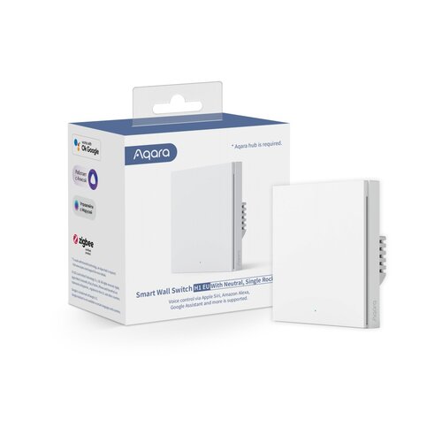Aqara bežični zidni kontakt WS-EUK03 bijela Apple homekit Slike