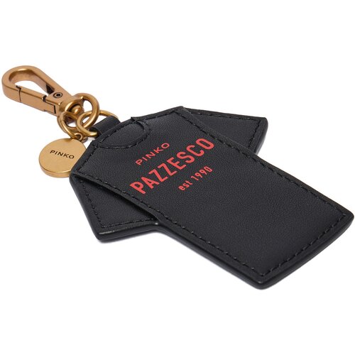 Pinko Obesek Charm T-Shirt Pazzesco Microfibra AI 25-26 PCPL 105864 A31U Črna Cene