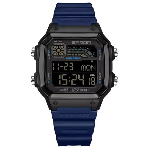 Sanda Digitalni sat BA-41791 - Plavi / Crni Cene