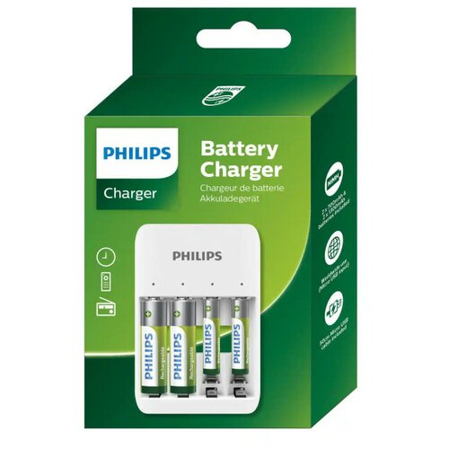 Punjač za baterije Philips AA/AAA na USB 4 porta Slike