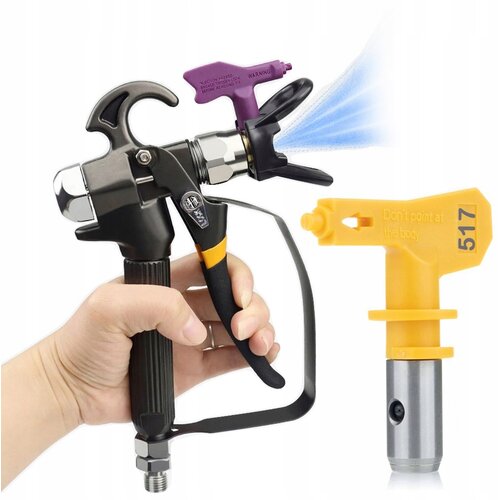 Rosfix SET BRIZGALNA PI&Scaron;TOLA TURBOJET TJ1 + CURKA ULTRA SPRAY 517 &ndash; 1/4" NAVOJ, 488 G, JEKLENA KONSTRUKCIJA, (5000076004) Cene