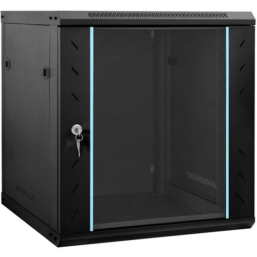 vidaXL Omara za omrežje s shranjevanjem Črna 60 x 45 x 65 cm Jeklo Cene