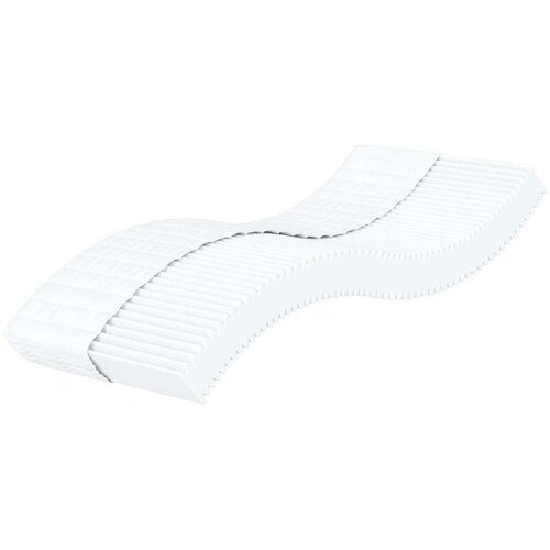 VidaXL Dnevni krevet s madracem smeđesivi 90 x 200 cm od tkanine Slike