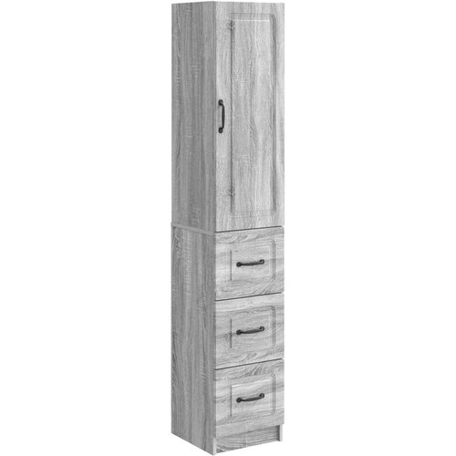 VidaXL Set ormara 2 kom. 33 x 34 5 x 87 cm Konstruirano drvo - Sivi hrast sonoma Slike