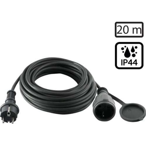 Home Produžni strujni kabl, gumirani, 1 utičnica, 20 m, H05RR-F &ndash; NV 5-20/G Cijene
