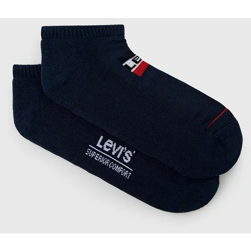 Levi's Čarape (2-pack) za muškarce, boja: tamno plava