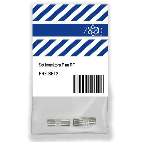 Zed Electronic Set konektora F na RF, metalni - FRF-SET2 Slike