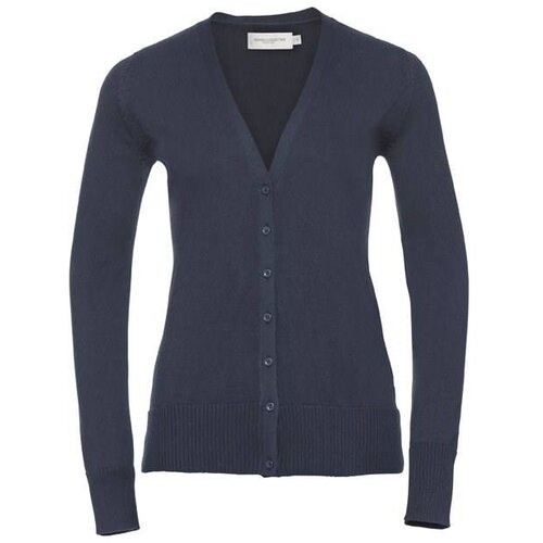 RUSSELL Navy blue women&amp;#039;s pointed cardigan Slike