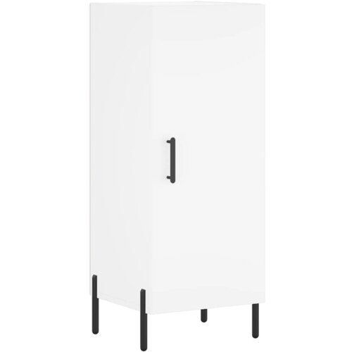 Maison Chic Komoda - Predalnik bela 34,5x34x90 cm inženirski les, (21716198) Slike