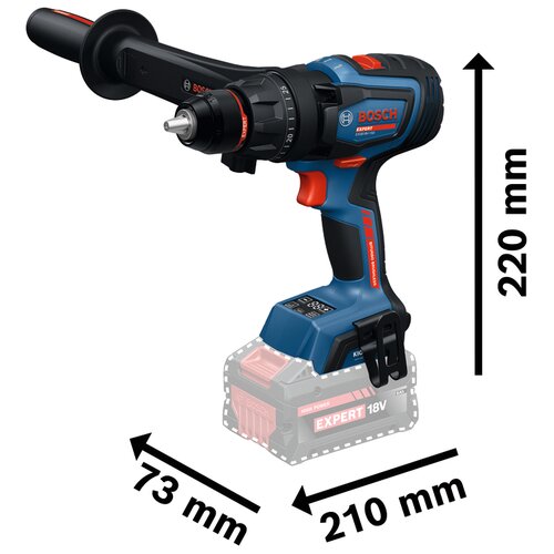 Bosch EXSB18V-150 akumulatorska vibraciona bu&amp;scaron;ilica-odvrtač expert 06019R3203 Slike