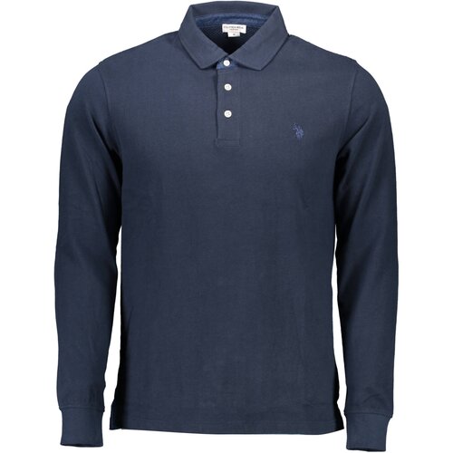 U.S. Polo Assn. US BLUE MEN&#39;S LONG SLEEVE POLO SHIRT Cene
