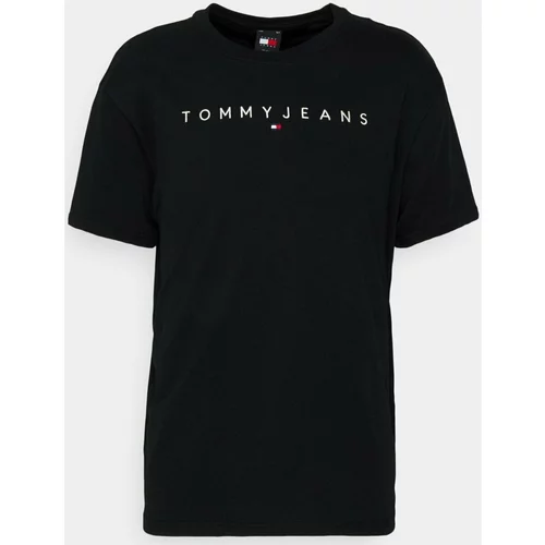 Tommy Jeans Majice s kratkimi rokavi DM0DM17993 Črna