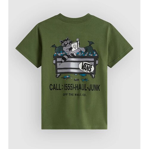 Vans Dumpster Raccoon Kids T-shirt green balsam Slike