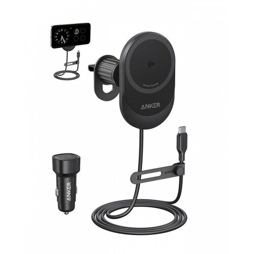Anker auto punjač maggo 15W, crni Slike