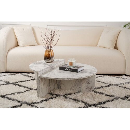 Hanah home Nordure Club set stolova Orion, 90x60x30, 85x30x35cm, 2 dijela, siva Cijene