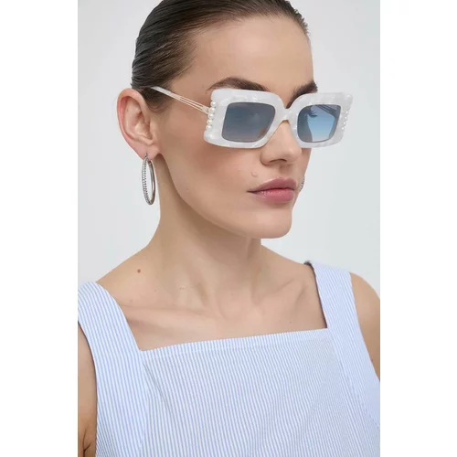 Vivienne Westwood Sunčane naočale za žene, boja: bijela