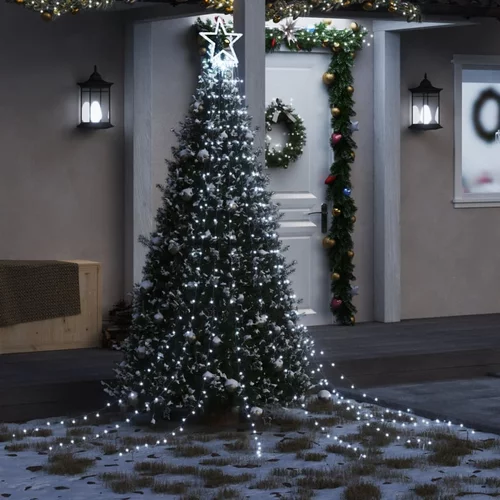  Svjetlo za božićno drvce 320 LED hladno bijelo 375 cm