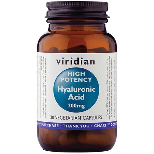 Viridian Nutrition Visoko koncentrirana hialuronska kislina, 200mg (30 kapsul) Cene