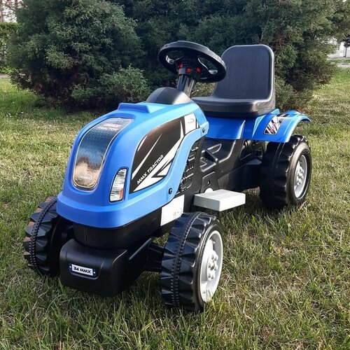 traktor za decu MMX na akumulator - plavi Slike