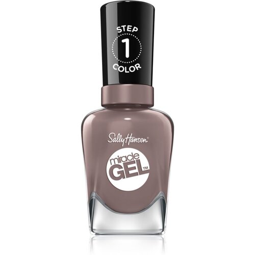 Sally Hansen Miracle Gel&amp;trade; gel lak za nohte brez uporabe UV/LED lučke odtenek 205 To The Taupe 14,7 ml Slike
