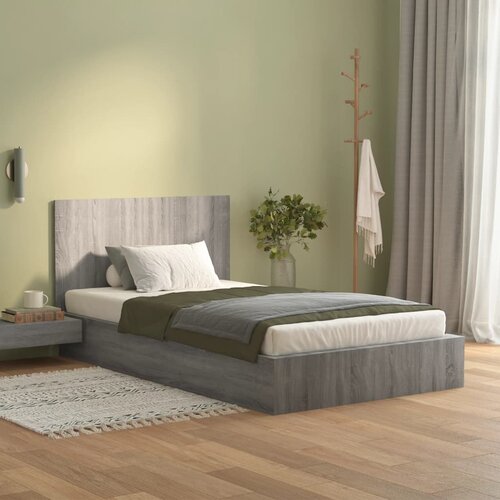  Uzglavlje za krevet boja hrasta 120x1,5x80 cm konstruirano drvo Slike