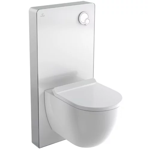 CAMARGUE sanitarni modul (predstenska montaža za stensko wc školjko, dvokoličinsko splakovanje, bela, 10,8 x 48,3 x 100 cm)