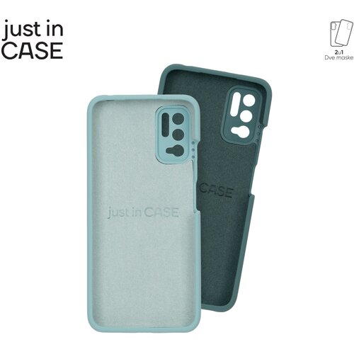 Just In Case 2u1 extra case mix plus paket zeleni za redmi note 10 5G Slike