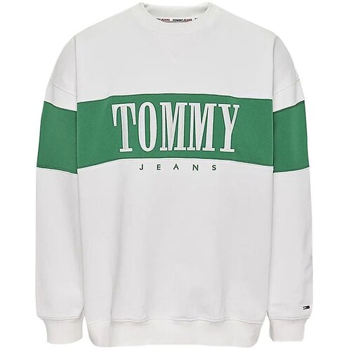 Tommy Hilfiger Jeans Tommy Jeans Sweatshirt - TJM REG AUTHENTIC BL white Slike