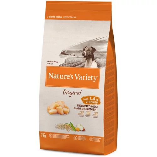Nature's Variety Original Mini Adult piščanec - Varčno pakiranje: 2 x 7 kg