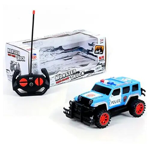 Magic Toys RC Policijsko terensko vozilo na daljinsko upravljanje s &scaron;tirimi funkcijami 1/18 Cene