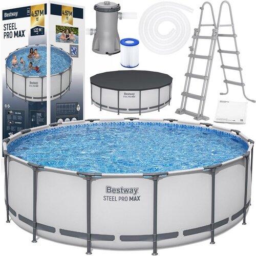 Bestway Bazeni 457 x 122 z vso opremo Slike
