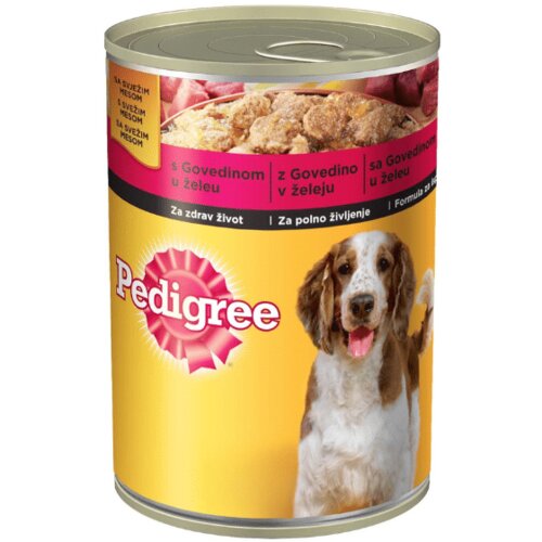 Pedigree konzerva s govedinom u želeu, 400 g Cene